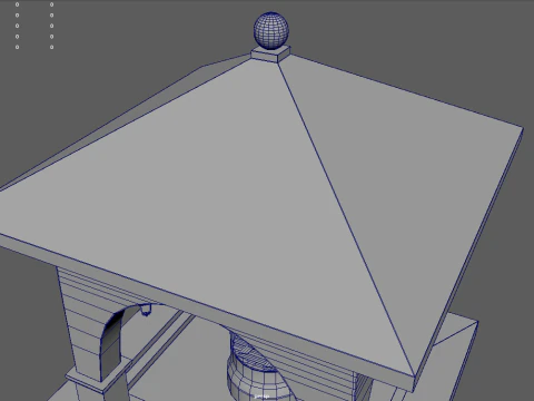 Water Well Structure 3D Model