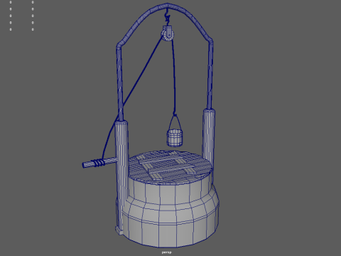 Water Well Structure 3D 模型