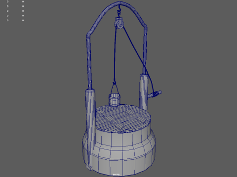 Water Well Structure 3D 模型