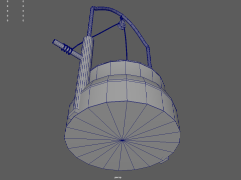 Water Well Structure 3D 模型
