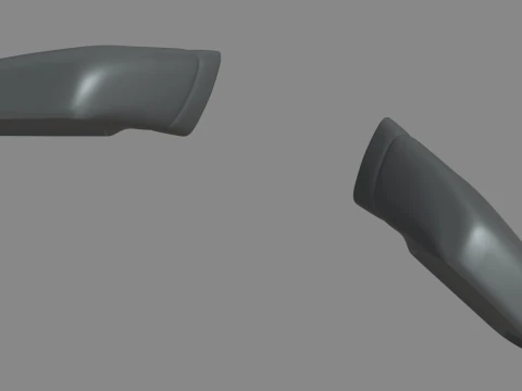 Car Mirror Chevrolet Corvette ZR1 2019 3D Model