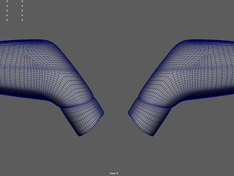 Car Mirror Chevrolet Corvette ZR1 2019 3D Model