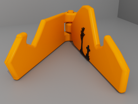 할로윈 폰 스탠드 지지대 01 3D 모델