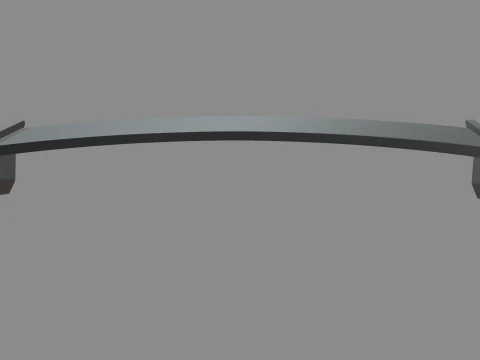 Car Spoiler Lotus Exige Cup 260 3D Model