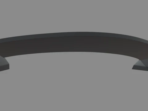 Car Spoiler Lotus Exige Cup 260 3D Model