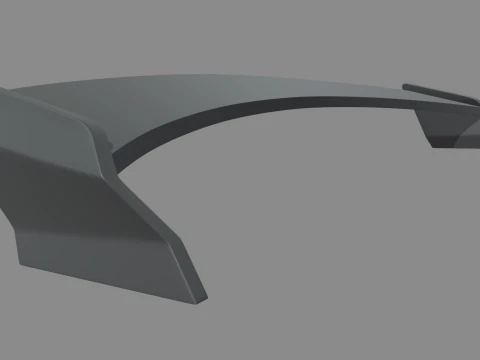 Car Spoiler Lotus Exige Cup 260 3D Model
