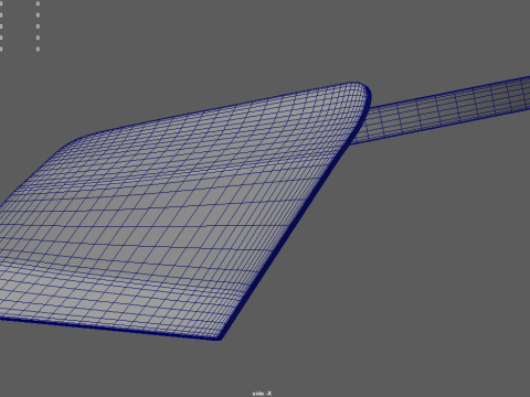 Car Spoiler Lotus Exige Cup 260 3D Model