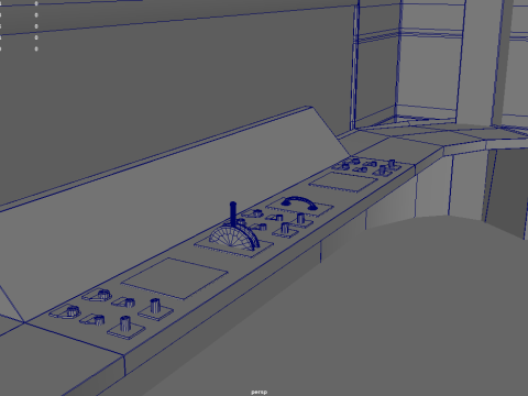 격납고창고01 3D 모델