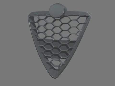 Griglia anteriore Alfa Romeo Giulietta Modello 3D