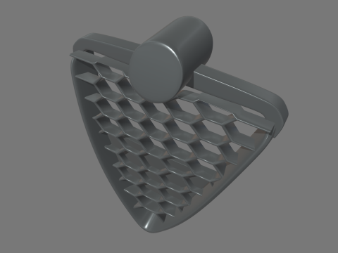 Griglia anteriore Alfa Romeo Giulietta Modello 3D