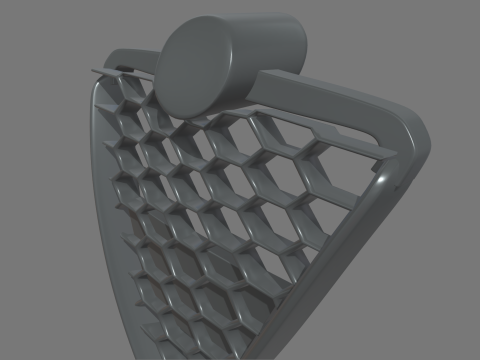 Griglia anteriore Alfa Romeo Giulietta Modello 3D