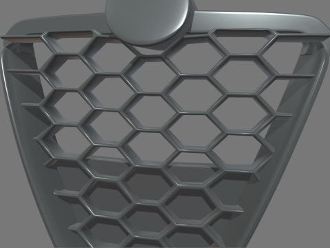 Griglia anteriore Alfa Romeo Giulietta Modello 3D