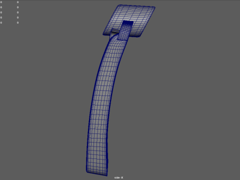 Griglia anteriore Alfa Romeo Giulietta Modello 3D