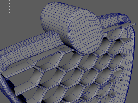 Griglia anteriore Alfa Romeo Giulietta Modello 3D