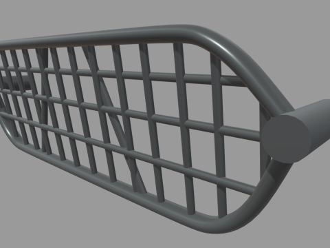 Ön Tampon Boğa Çubuğu 01 3D Model