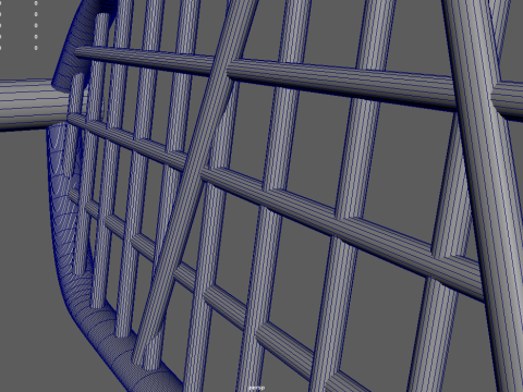 Ön Tampon Boğa Çubuğu 01 3D Model