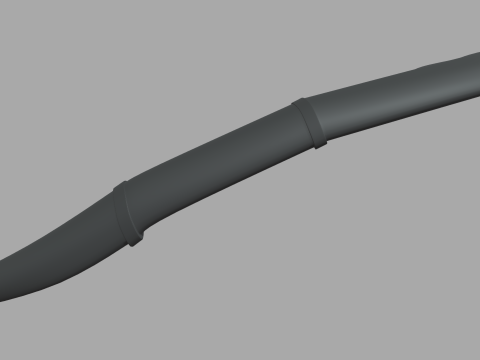 ラリーカーシュノーケル01 3Dモデル