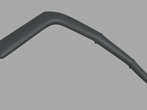 ラリーカーシュノーケル01 3Dモデル