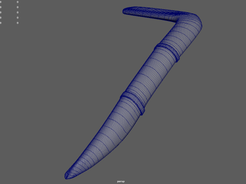 ラリーカーシュノーケル01 3Dモデル