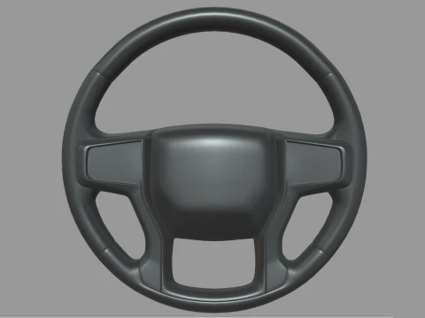 Steering Wheel Car 07 3D Model