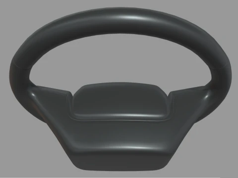 Steering Wheel Car 07 3D Model