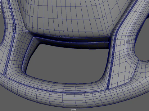 Steering Wheel Car 07 3D Model