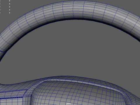 스티어링 휠 자동차 07 3D 모델