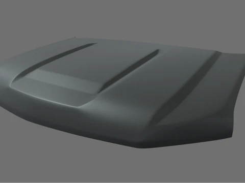 Cofano per auto Chevrolet Silverado 2020 Modello 3D