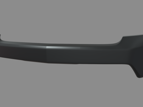 Zderzak Przedni Chevrolet Silverado 2020 Model 3D