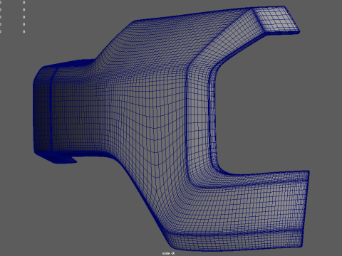 Bumper Depan Chevrolet Silverado 2020 Model 3D