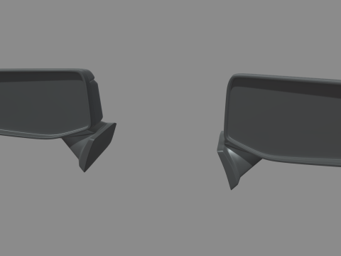 Kaca Spion Mobil Chevrolet Silverado 2020 Model 3D