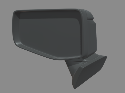 Car Mirror Chevrolet Silverado 2020 3D Model