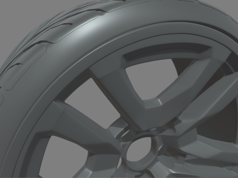पहिया 02 3D मॉडल
