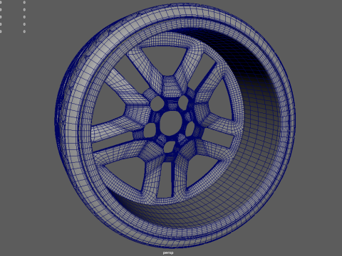 पहिया 02 3D मॉडल