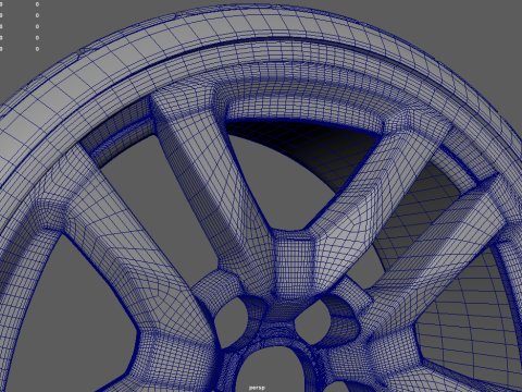 पहिया 02 3D मॉडल