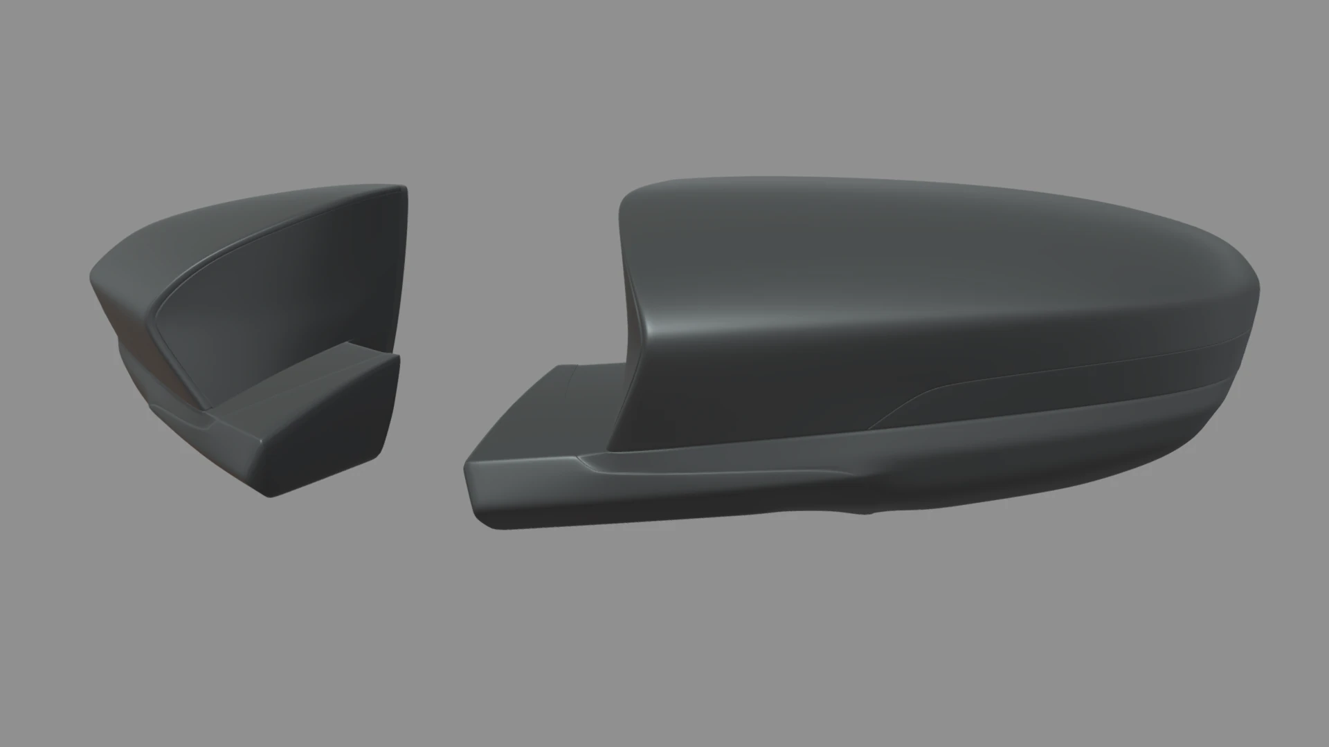 Car Mirror Hyundai i20 N 2022 3D Model .c4d .max .obj .3ds .fbx .stl .blend