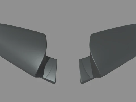 Car Mirror Hyundai i20 N 2022 3D Model