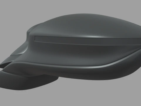 Car Mirror 023 3D Model