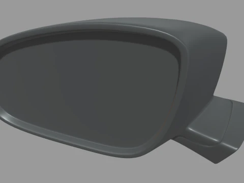 Car Mirror 024 3D Model
