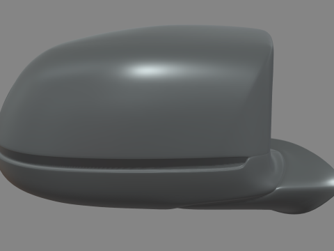 Car Mirror 025 3D Model