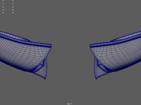 Car Mirror 025 3D Model