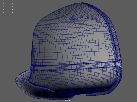 Car Mirror 025 3D Model