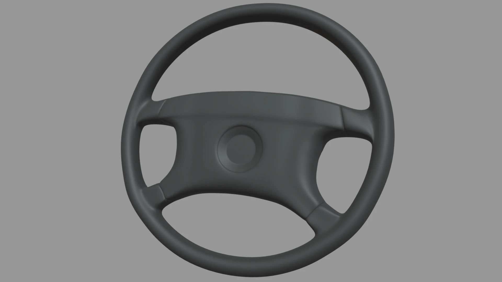 Steering Wheel Car 08 3D Model .c4d .max .obj .3ds .fbx .stl .blend 