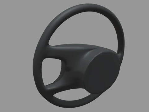 Steering Wheel Car 08 3D Model