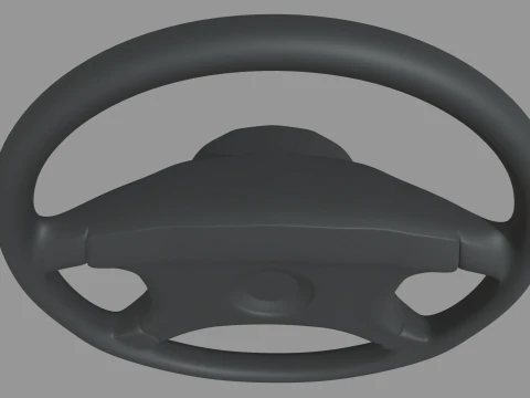 Steering Wheel Car 08 3D Model