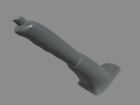 Freio de mão do carro 02 Modelo 3D