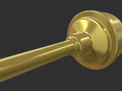 Trumpet Horn 01 3D Model