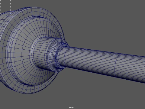 Trumpet Horn 01 3D Model