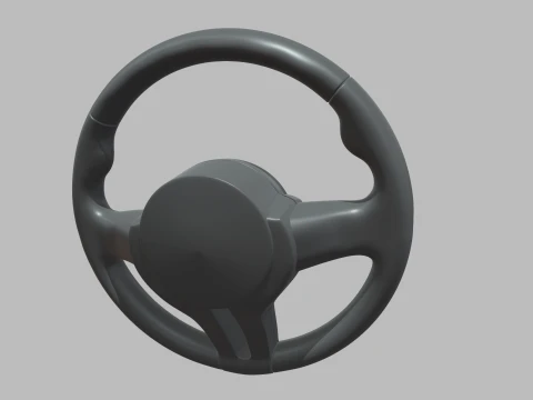 Steering Wheel Car 010 3D Model