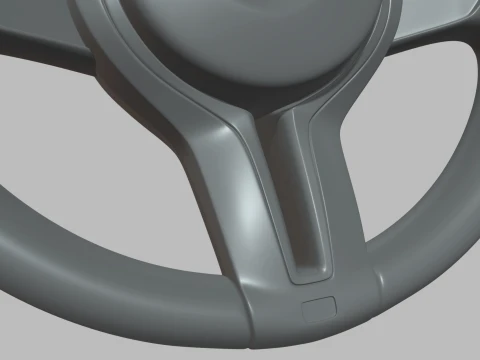 Steering Wheel Car 010 3D Model